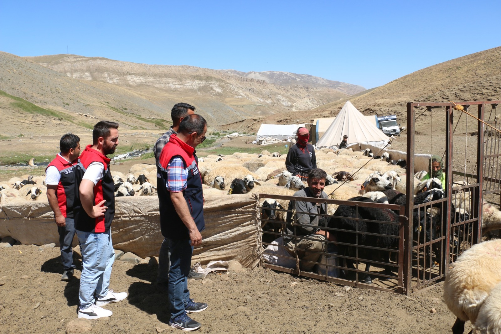 Erzincan’da 2400 Metrede Üretim Sürüyor
