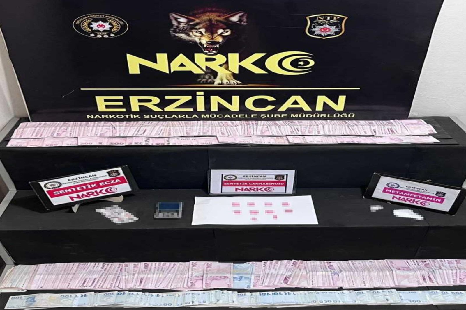 Erzincan’da Uyuşturucu Operasyonu