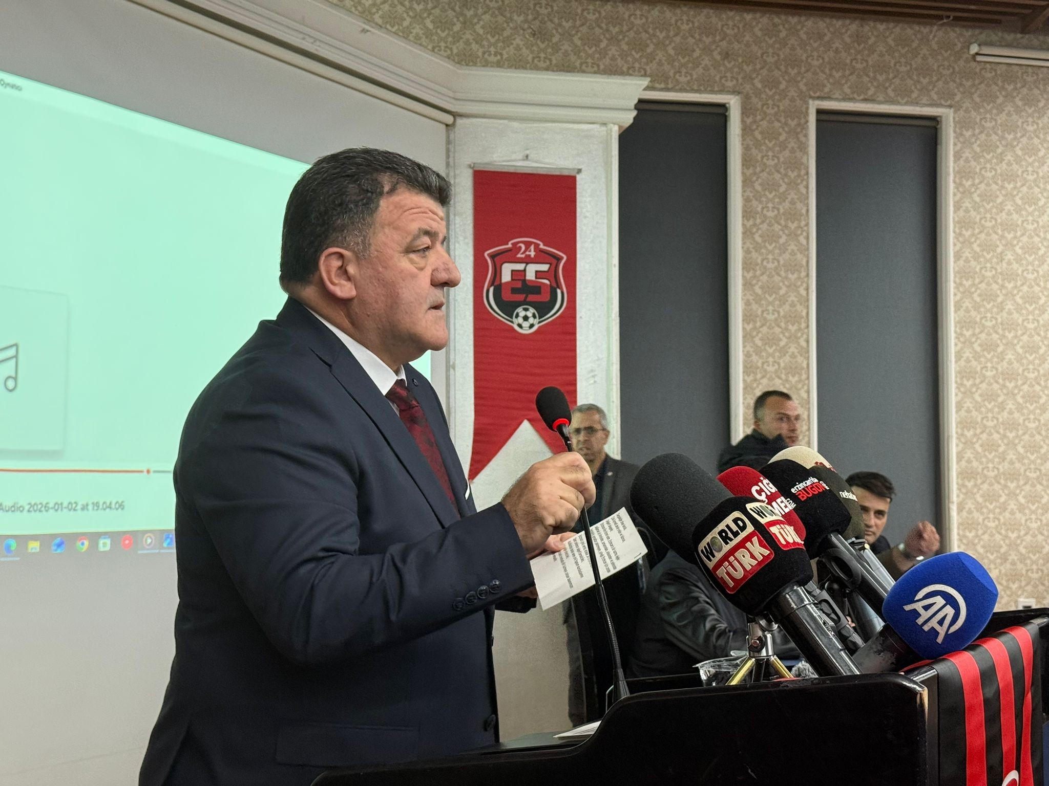 Erzincanspor’da Yeni Yönetim Belli Oldu